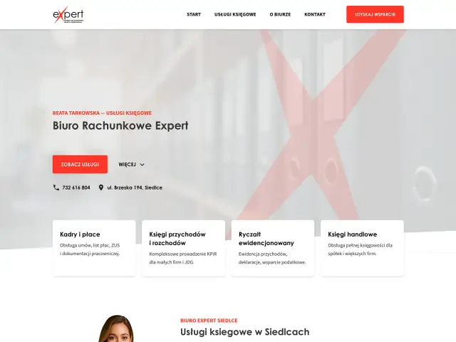 Expert, serwis www
