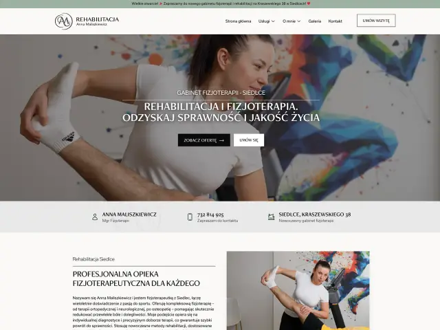 Strona dla AM Rehabilitacja