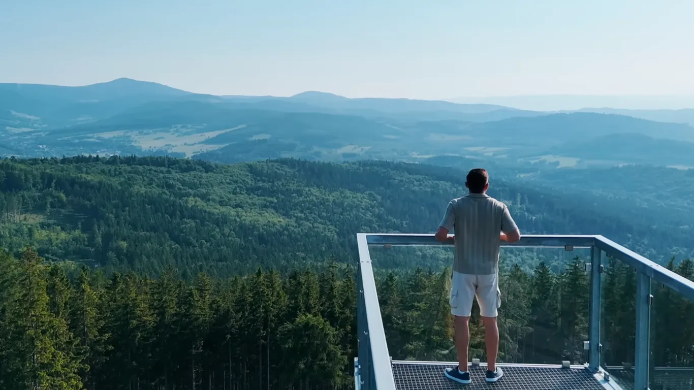 widok z drona z trojaka